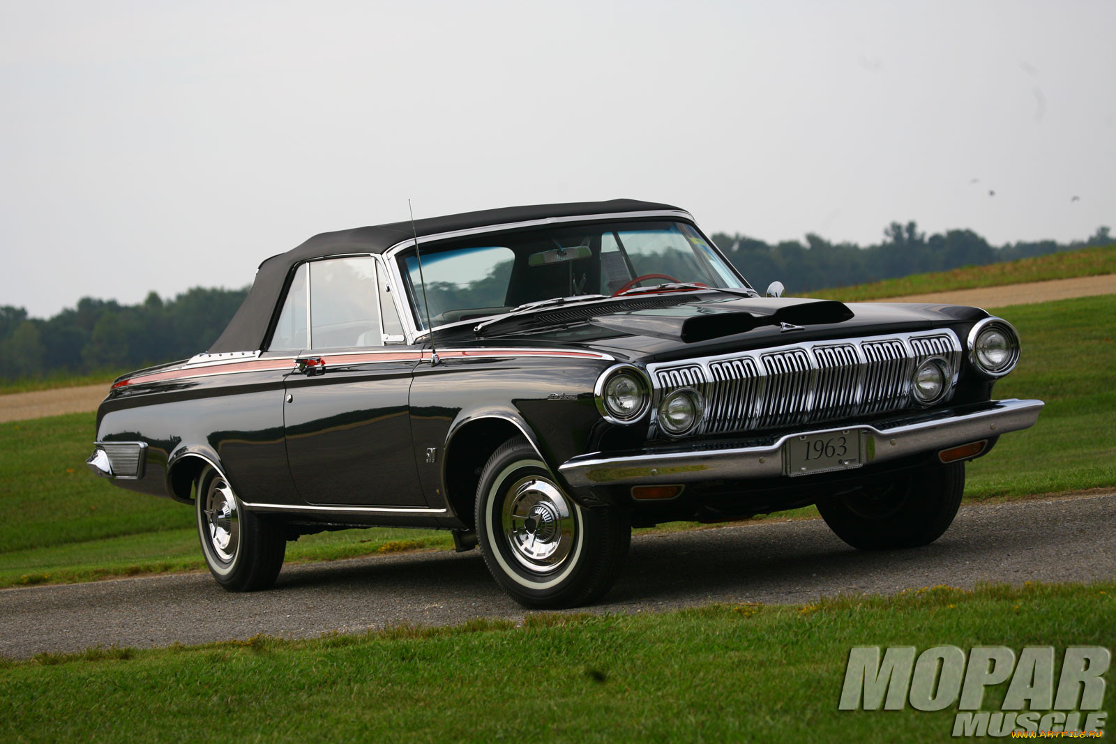 1963, dodge, polara, 500, convertible, 